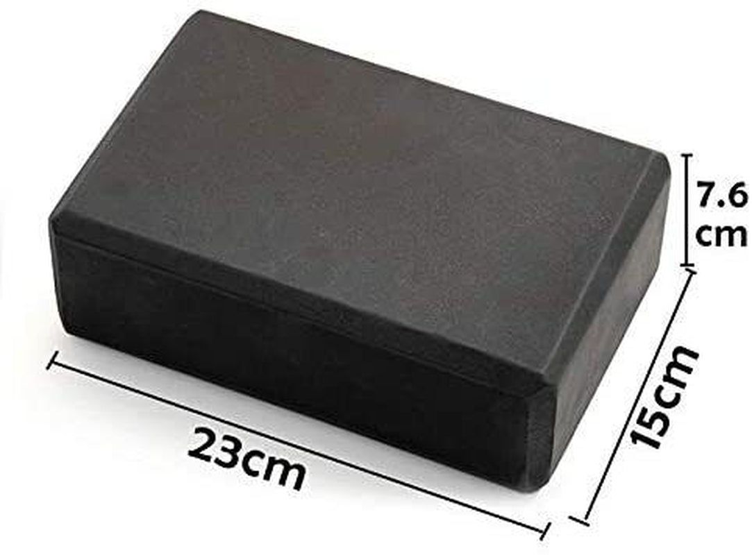 Yoga Block Fitness Foam Brick Pilates Balance Stretching Exercise Gym Workout UK