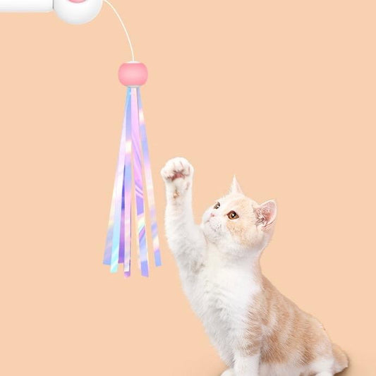 3 in 1 Laser Pointer Cat Teaser Catnip Holder Expandable