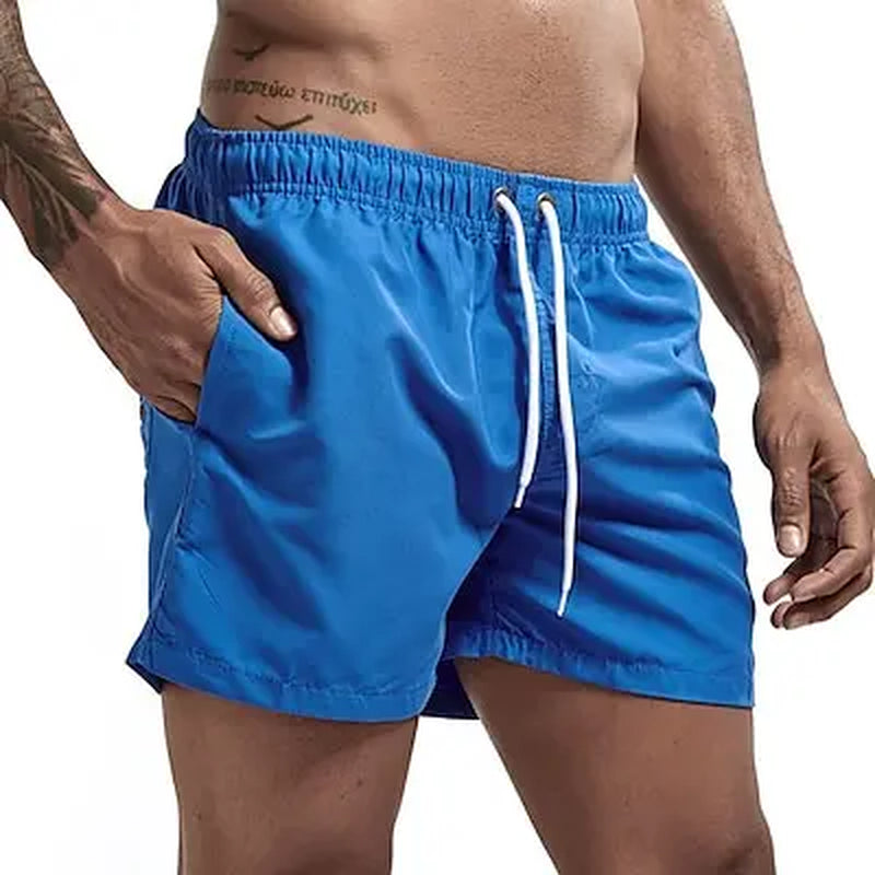 Men'S Swim Shorts Swim Trunks Quick Dry Board Shorts - Breathable -Drawstring with Pockets