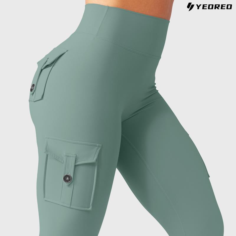  Coreflex Workout Cargo Leggings with Pockets for Women