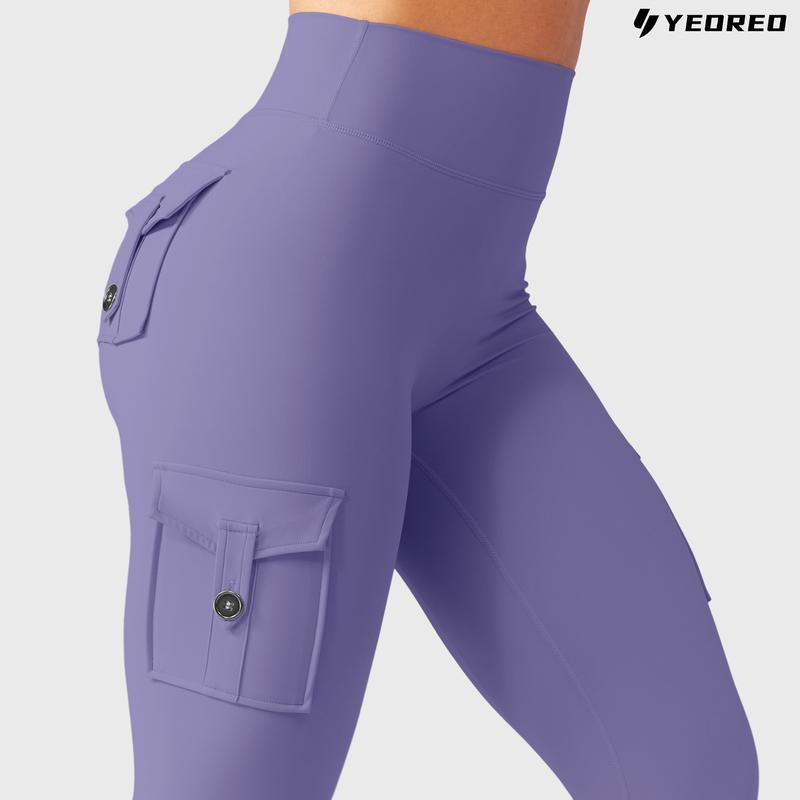  Coreflex Workout Cargo Leggings with Pockets for Women