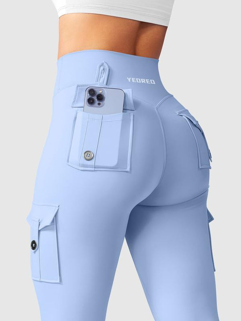  Coreflex Workout Cargo Leggings with Pockets for Women