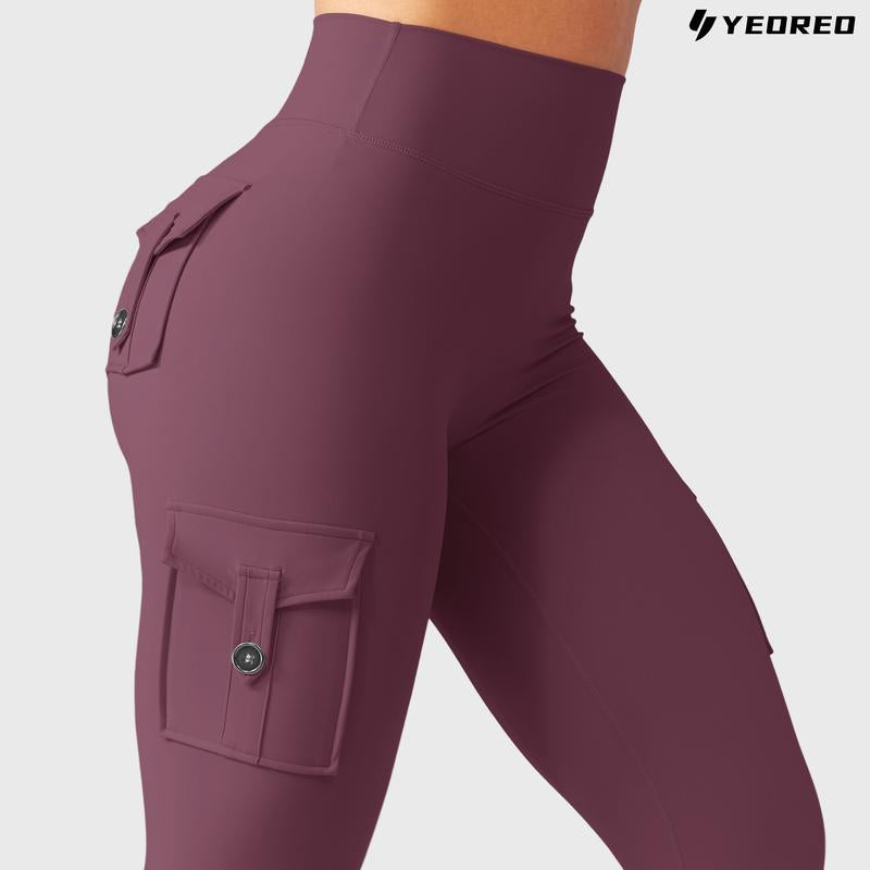  Coreflex Workout Cargo Leggings with Pockets for Women