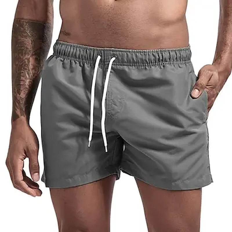 Men'S Swim Shorts Swim Trunks Quick Dry Board Shorts - Breathable -Drawstring with Pockets