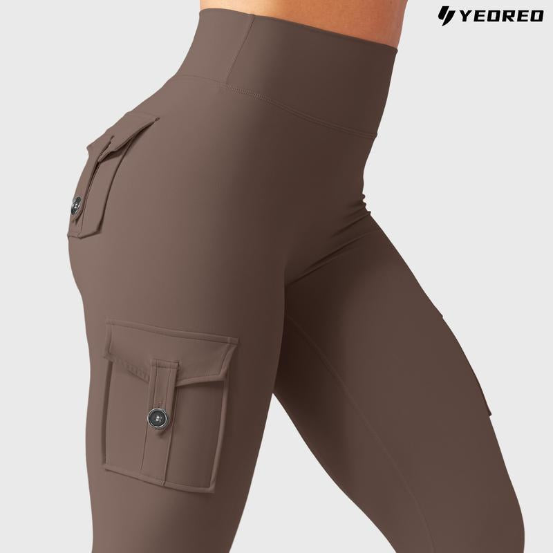  Coreflex Workout Cargo Leggings with Pockets for Women