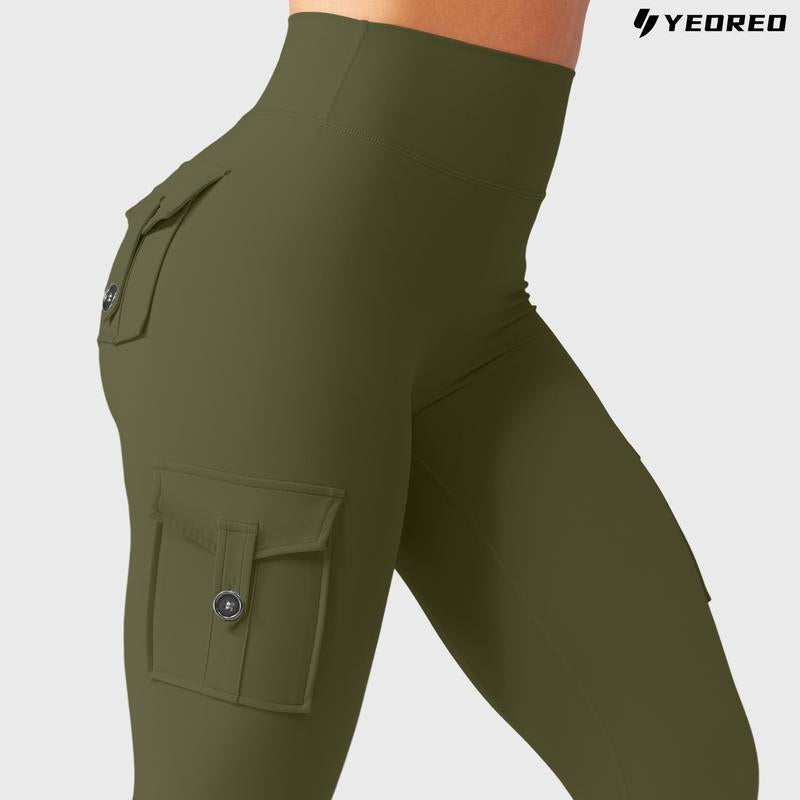  Coreflex Workout Cargo Leggings with Pockets for Women