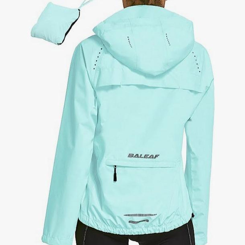 Baleaf Women Rain Jackets Waterproof Windbreaker
