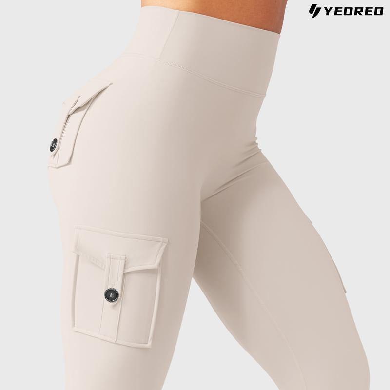  Coreflex Workout Cargo Leggings with Pockets for Women