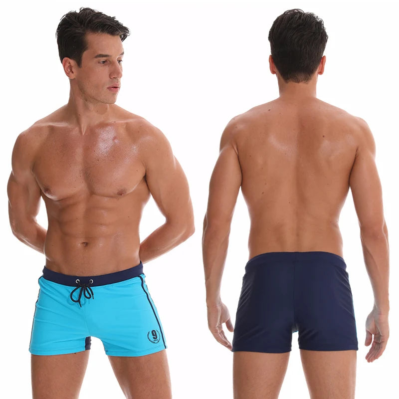 Men Breathable Swim Trunks 