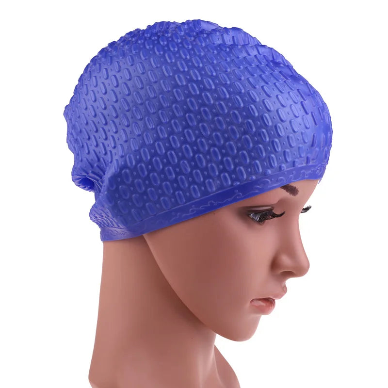 Silicone Waterproof Swimming Caps 