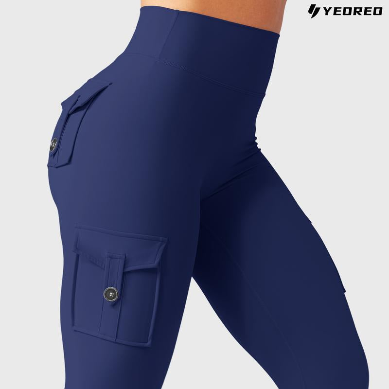  Coreflex Workout Cargo Leggings with Pockets for Women