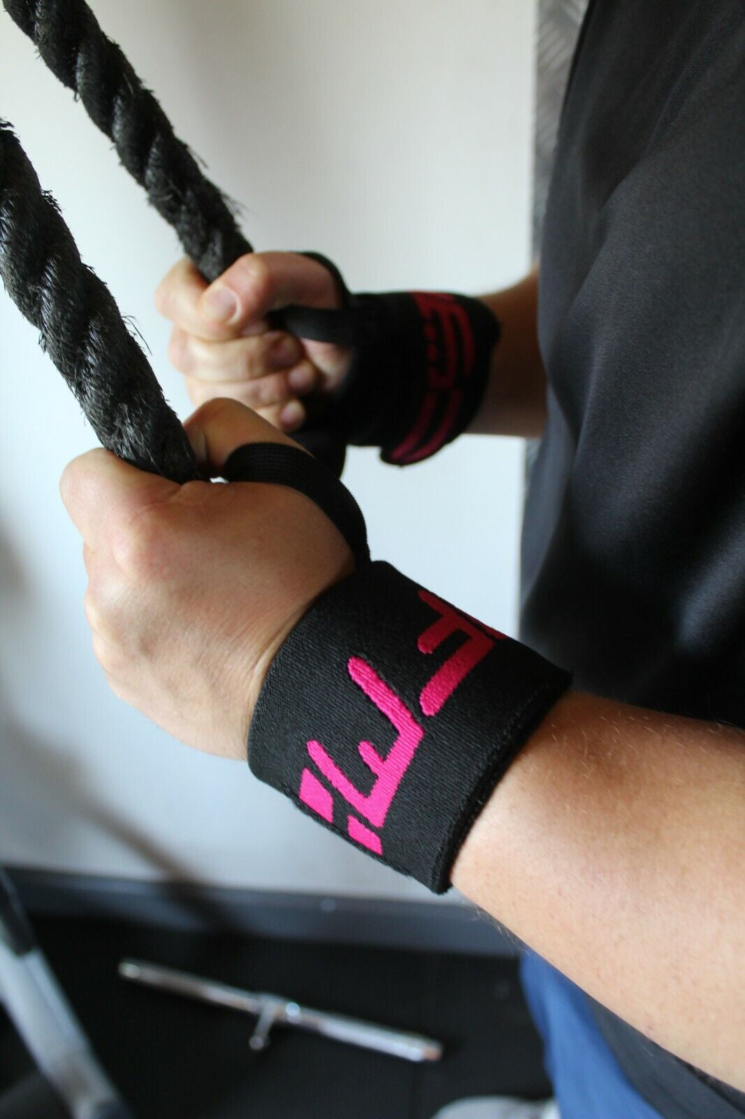 Wrist Wraps Padded Weight Lifting-Gym Straps Support Grip 