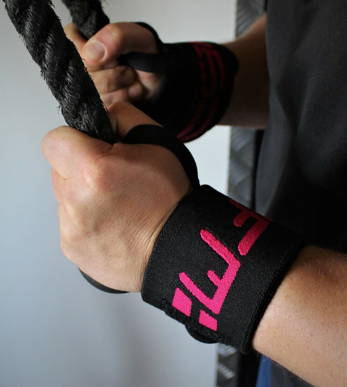 Wrist Wraps Padded Weight Lifting-Gym Straps Support Grip 