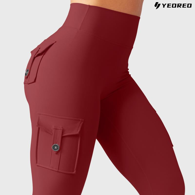  Coreflex Workout Cargo Leggings with Pockets for Women