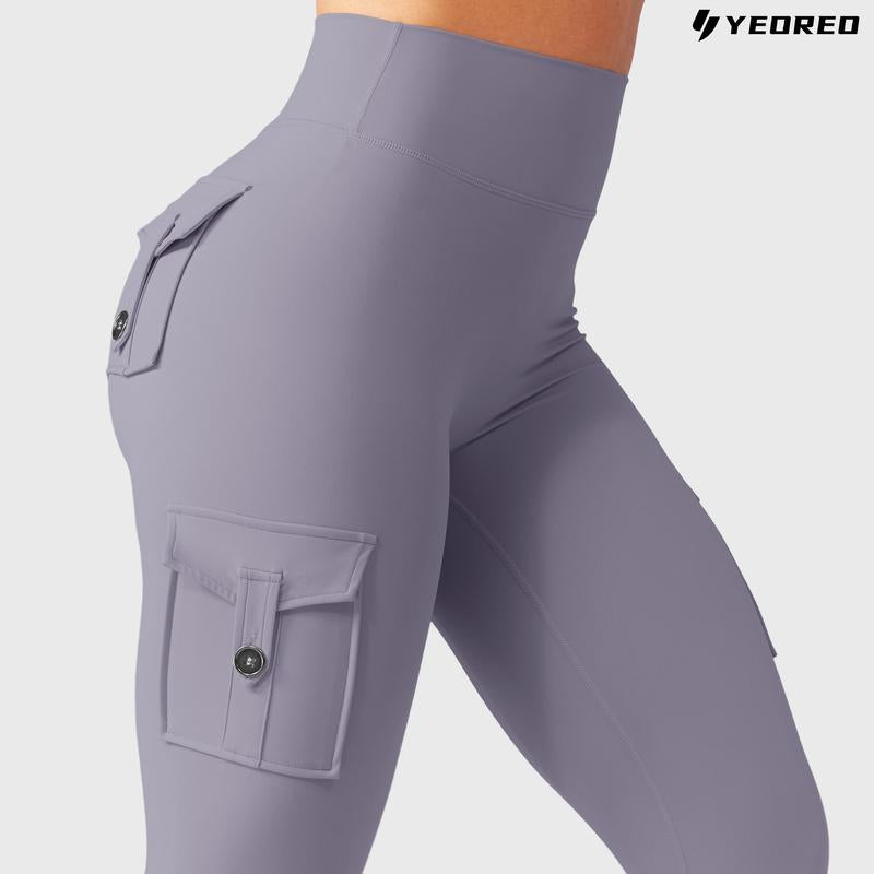  Coreflex Workout Cargo Leggings with Pockets for Women