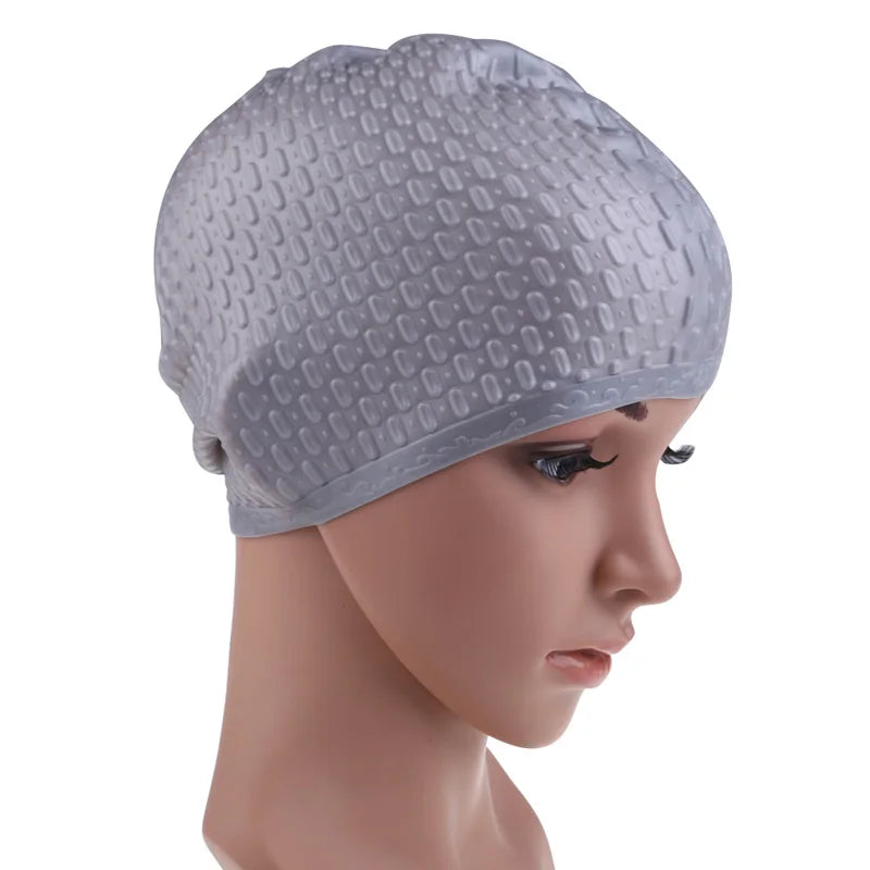Silicone Waterproof Swimming Caps 