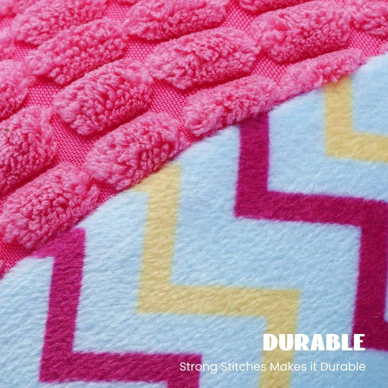 5 PCS Patchwork Fabric Plush Dog Toys - Durable and Soft Toys for Small Medium Dog