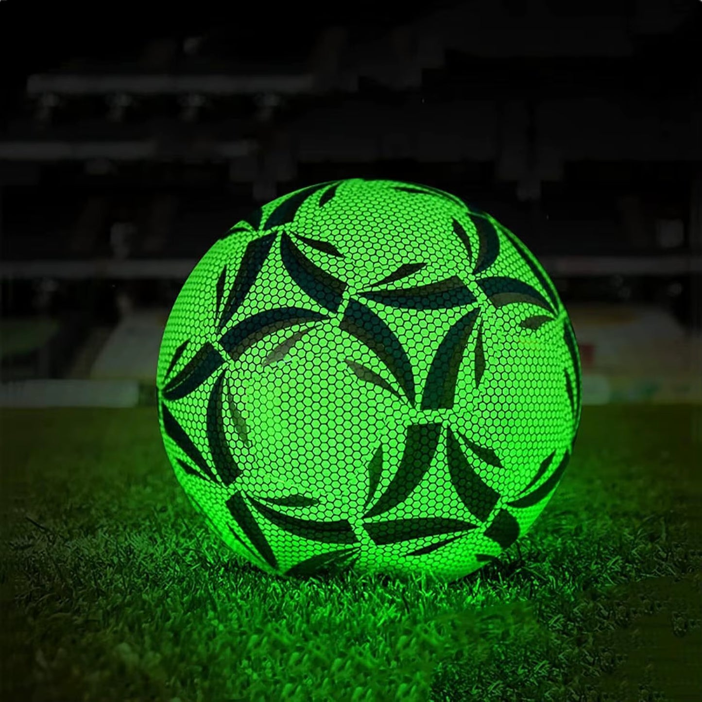 Training Night Glow Footballs Reflective Soccer Ball