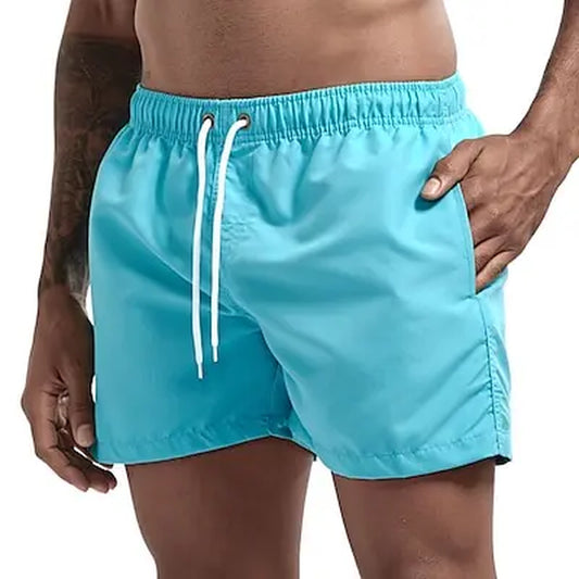 Men'S Swim Shorts Swim Trunks Quick Dry Board Shorts - Breathable -Drawstring with Pockets