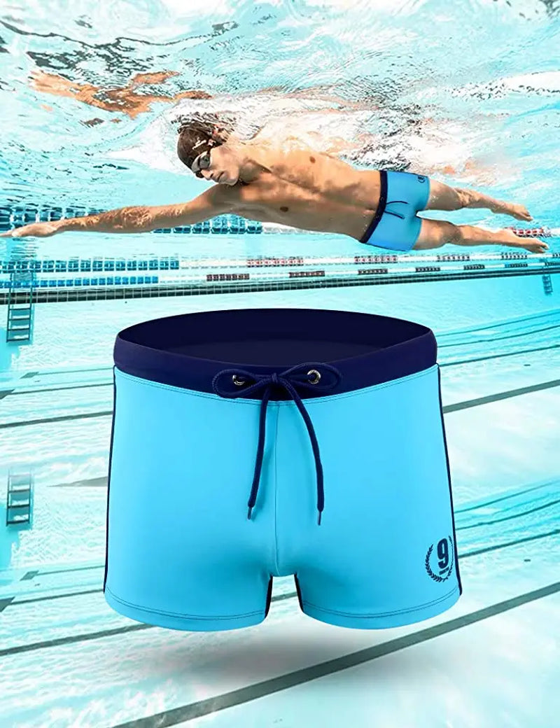 Men Breathable Swim Trunks 