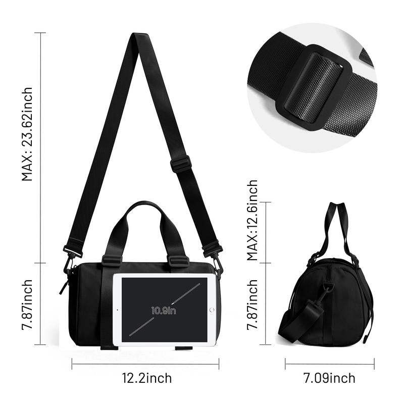 MEXS Small Gym Bag- 11L Lightweight Duffle Bag for Travel, Workout, Fitness, Sport