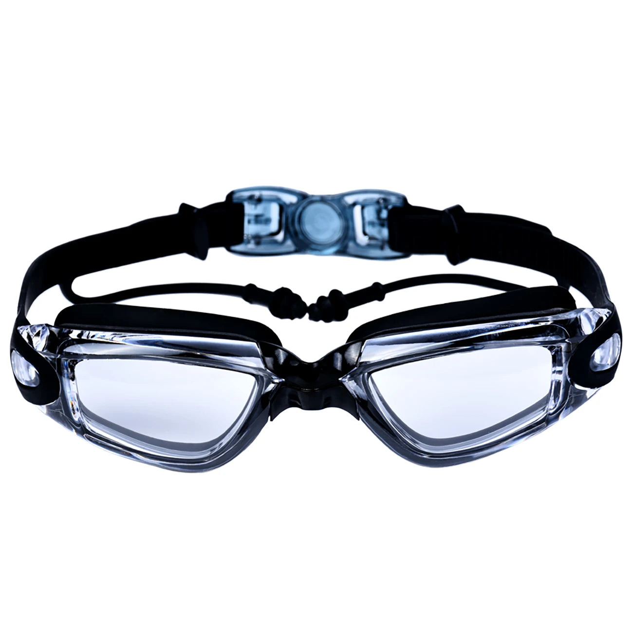 Adult Swimming Goggles Swimming Goggles Waterproof Fog-Proof High-Definition Swimming Goggles/Cap/Ear plugs and Nose Clip