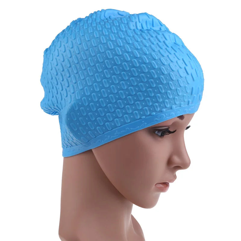 Silicone Waterproof Swimming Caps 