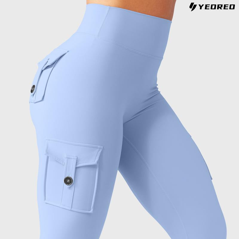  Coreflex Workout Cargo Leggings with Pockets for Women