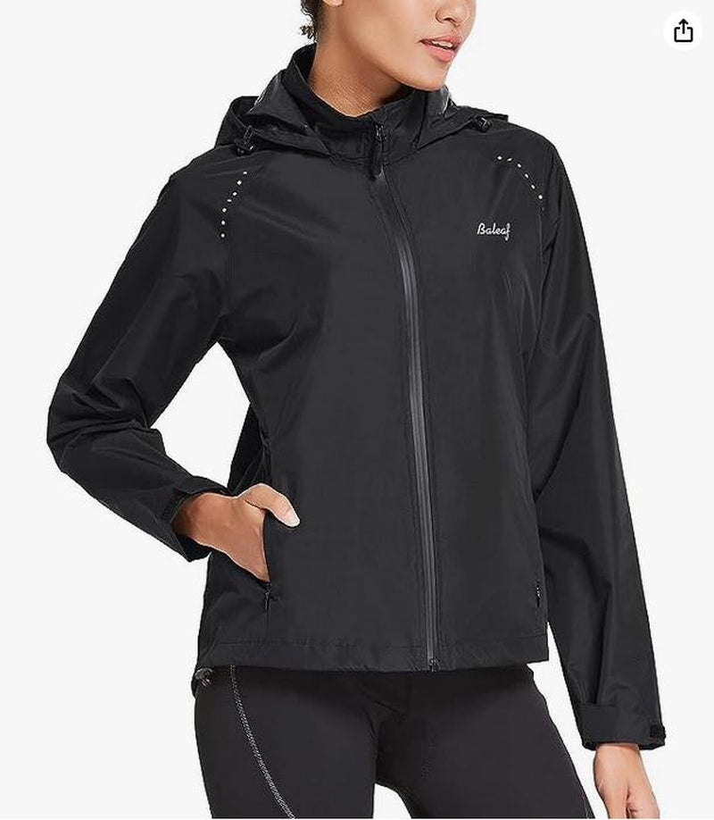 Baleaf Women Rain Jackets Waterproof Windbreaker
