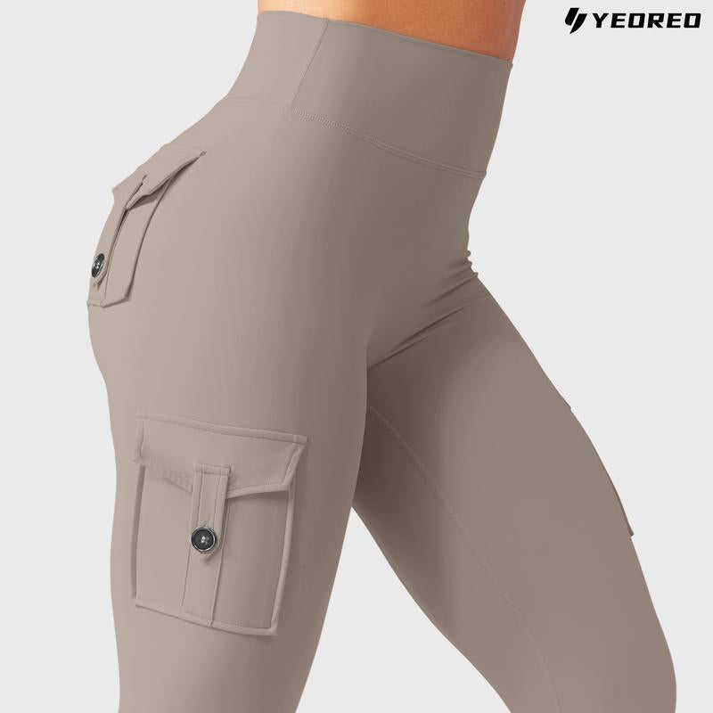  Coreflex Workout Cargo Leggings with Pockets for Women