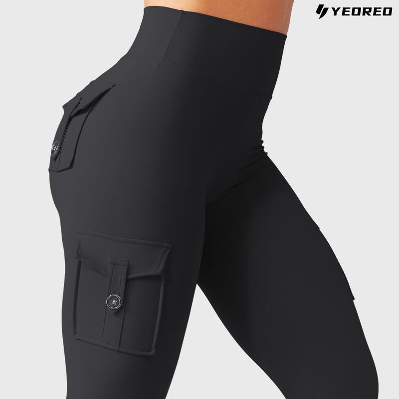  Coreflex Workout Cargo Leggings with Pockets for Women