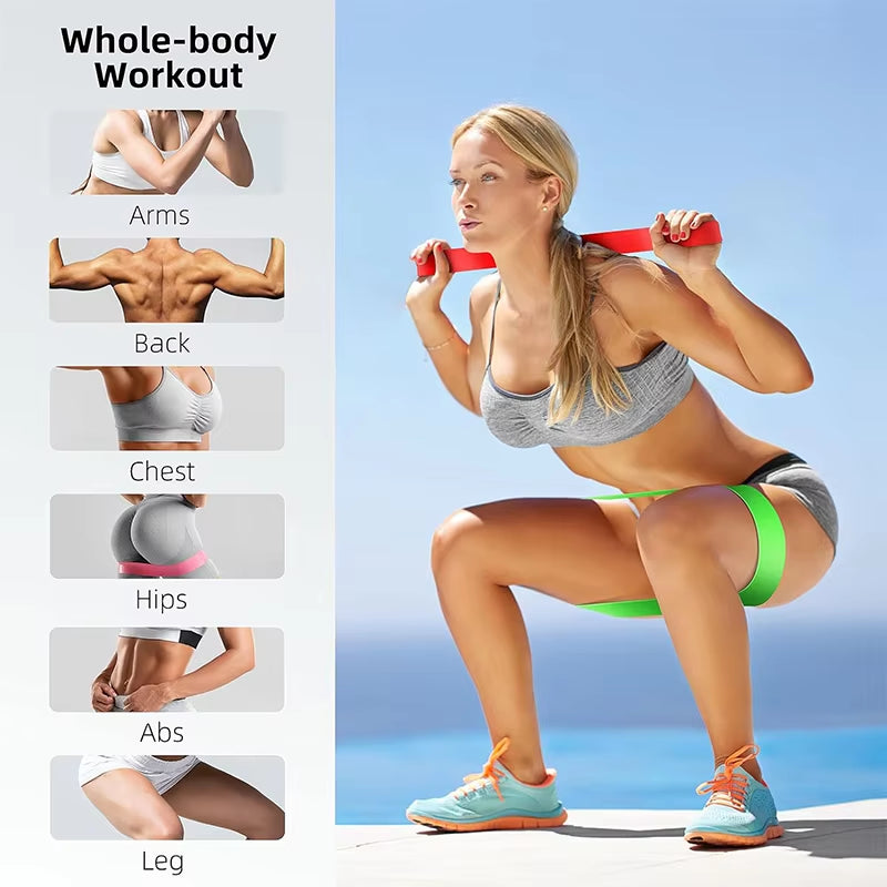 Resistance Bands -Yoga Band -Fitness Exercise 