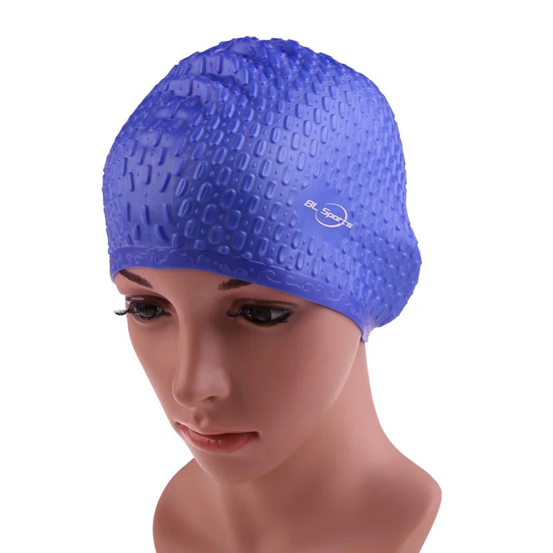 Silicone Waterproof Swimming Caps 