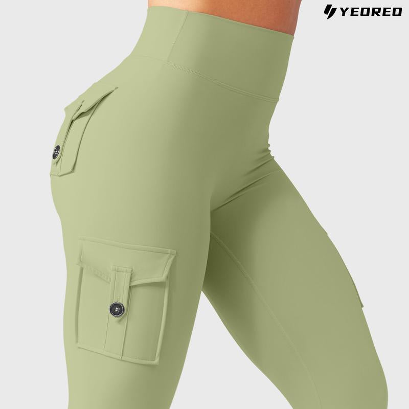  Coreflex Workout Cargo Leggings with Pockets for Women